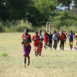Children race